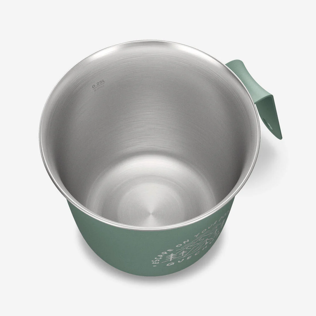 Taza de camping y senderismo de acero inoxidable de 0.3 L 500 - Image 20