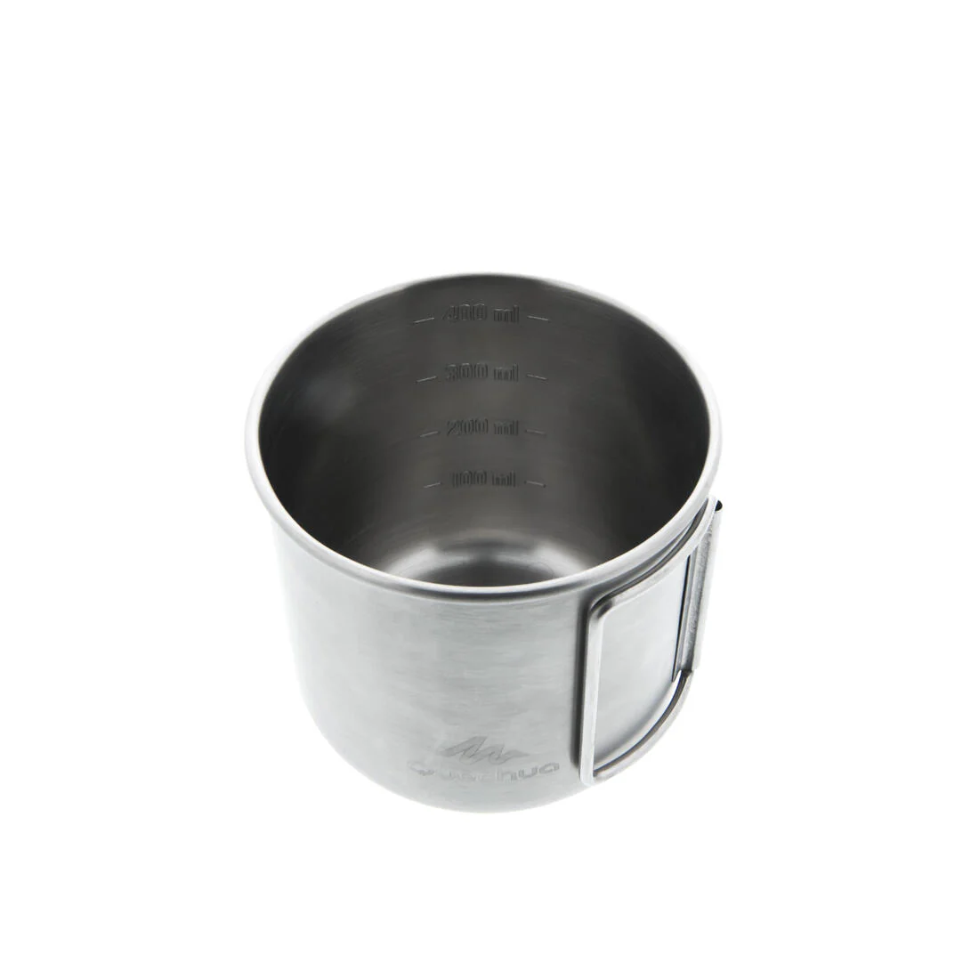 Taza de camping y senderismo de acero inoxidable de 0.4 L 500 - Image 4