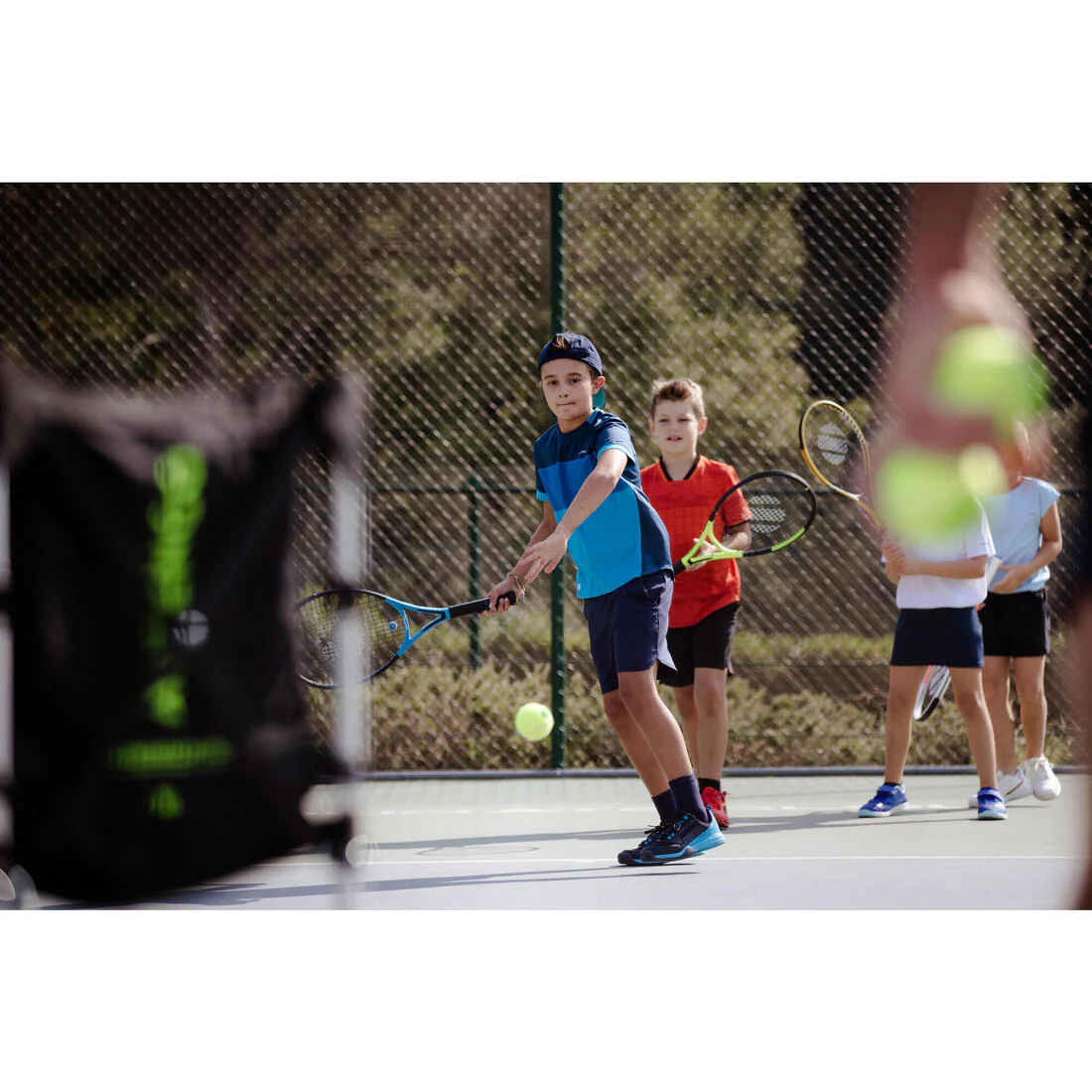 Tenis con cordones para niños TS500 Fast Nightsky - Image 12
