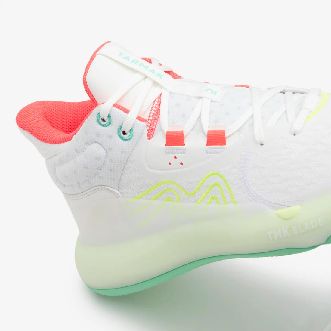 Tenis de básquetbol blancos unisex SE 500 High - Image 16