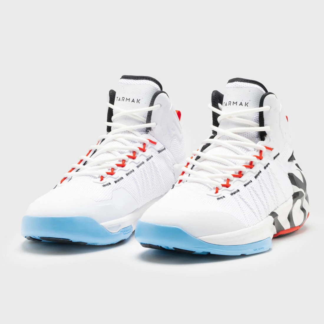 Tenis de básquetbol blancos unisex SS500 - Image 4
