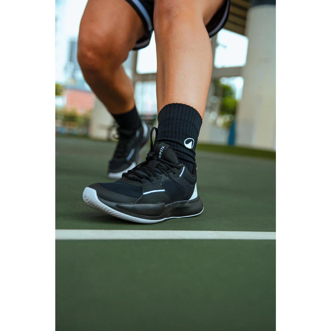 Tenis de básquetbol negros para adulto Fast 500 Low - Image 10