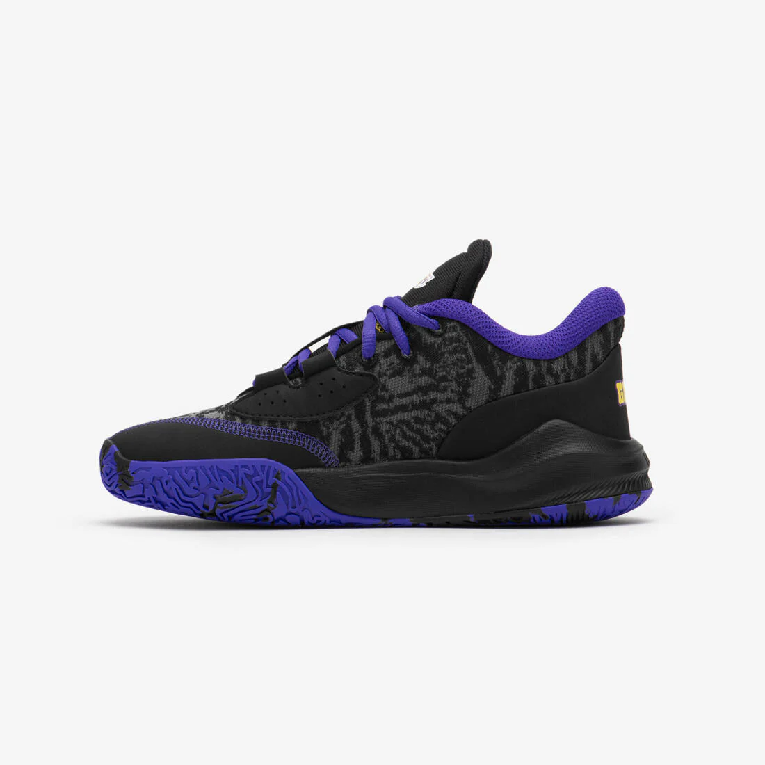 Tenis de básquetbol negros para niños NBA Lakers Fast 900 - Image 3