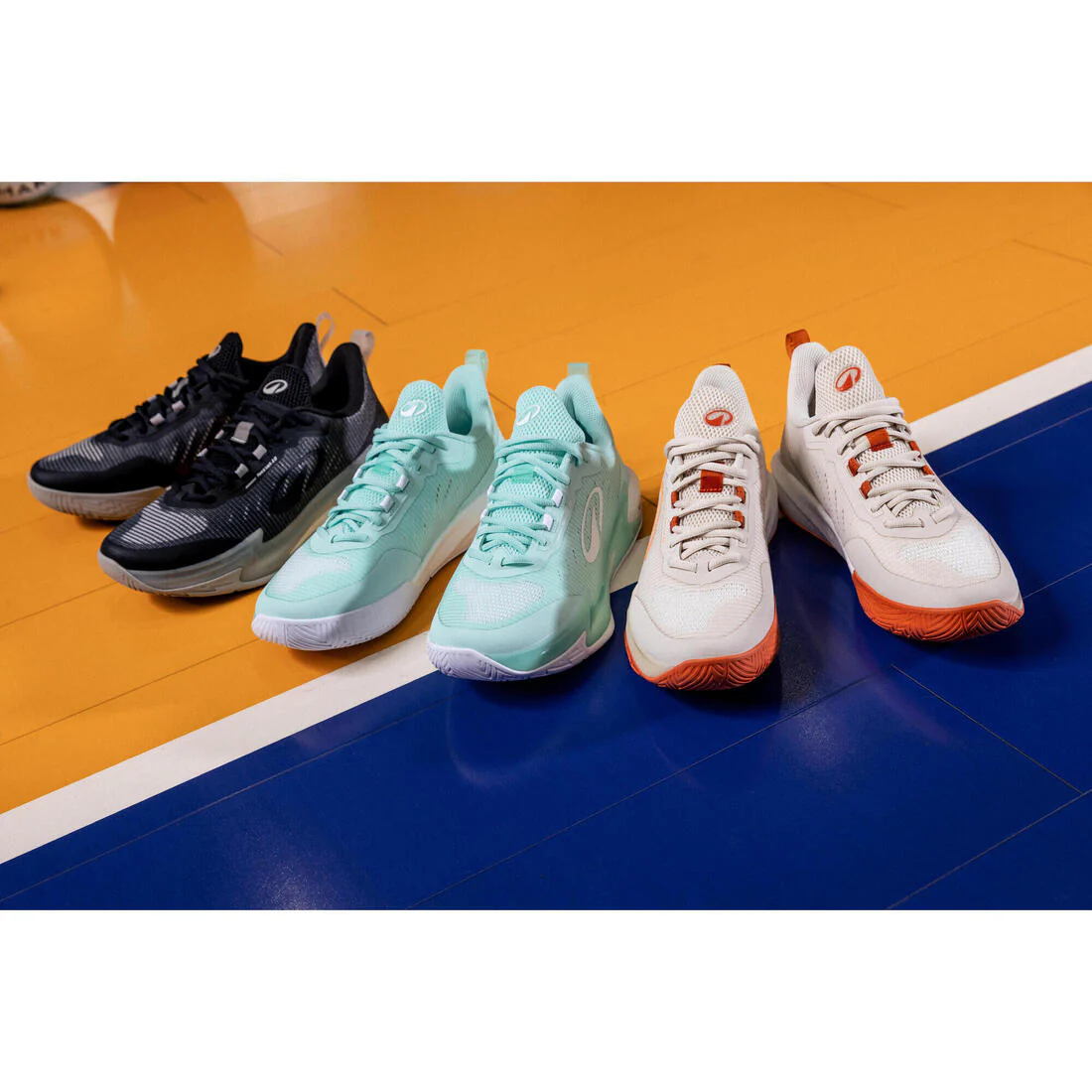Tenis de básquetbol negros unisex Fast 500 - Image 27