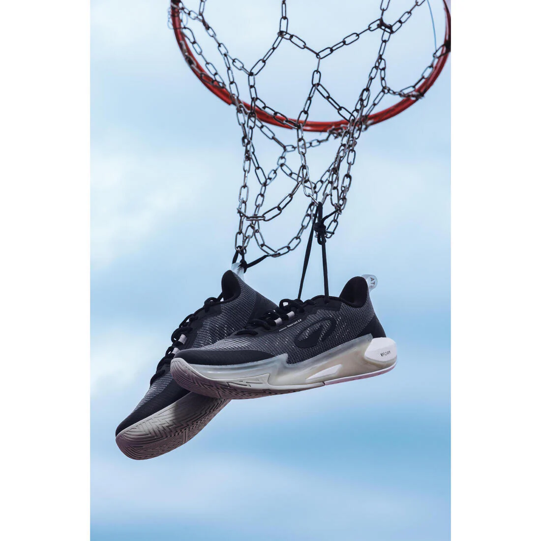 Tenis de básquetbol negros unisex Fast 500 - Image 28