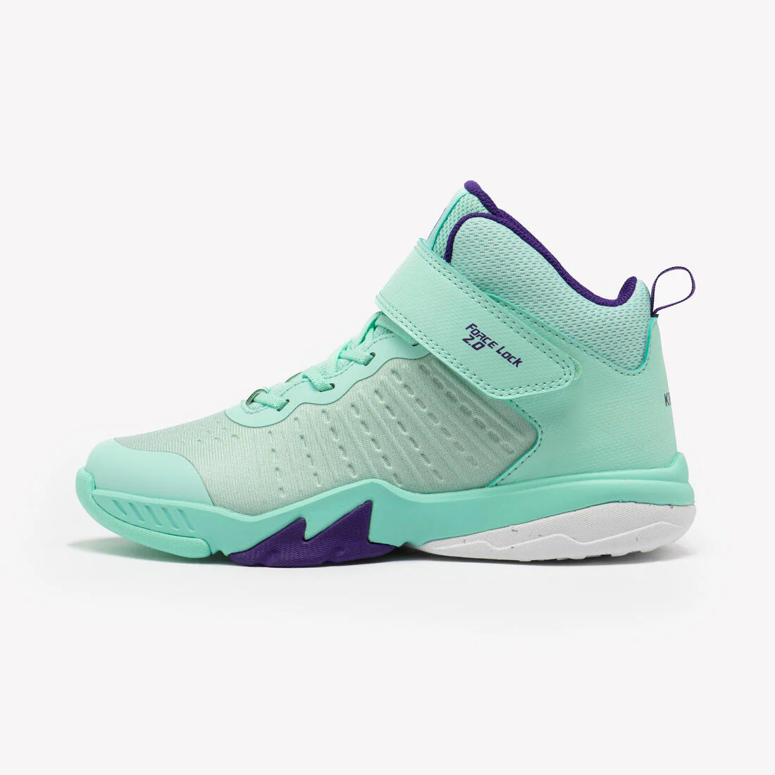 Tenis de básquetbol niño - SS500 High júnior turquesa