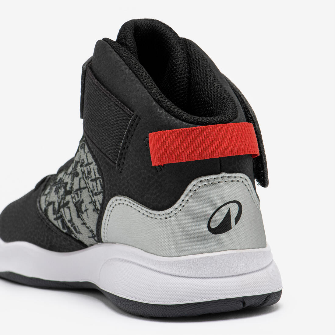 Tenis de básquetbol nivel iniciación negros y rojos para niño SE100 - Image 13