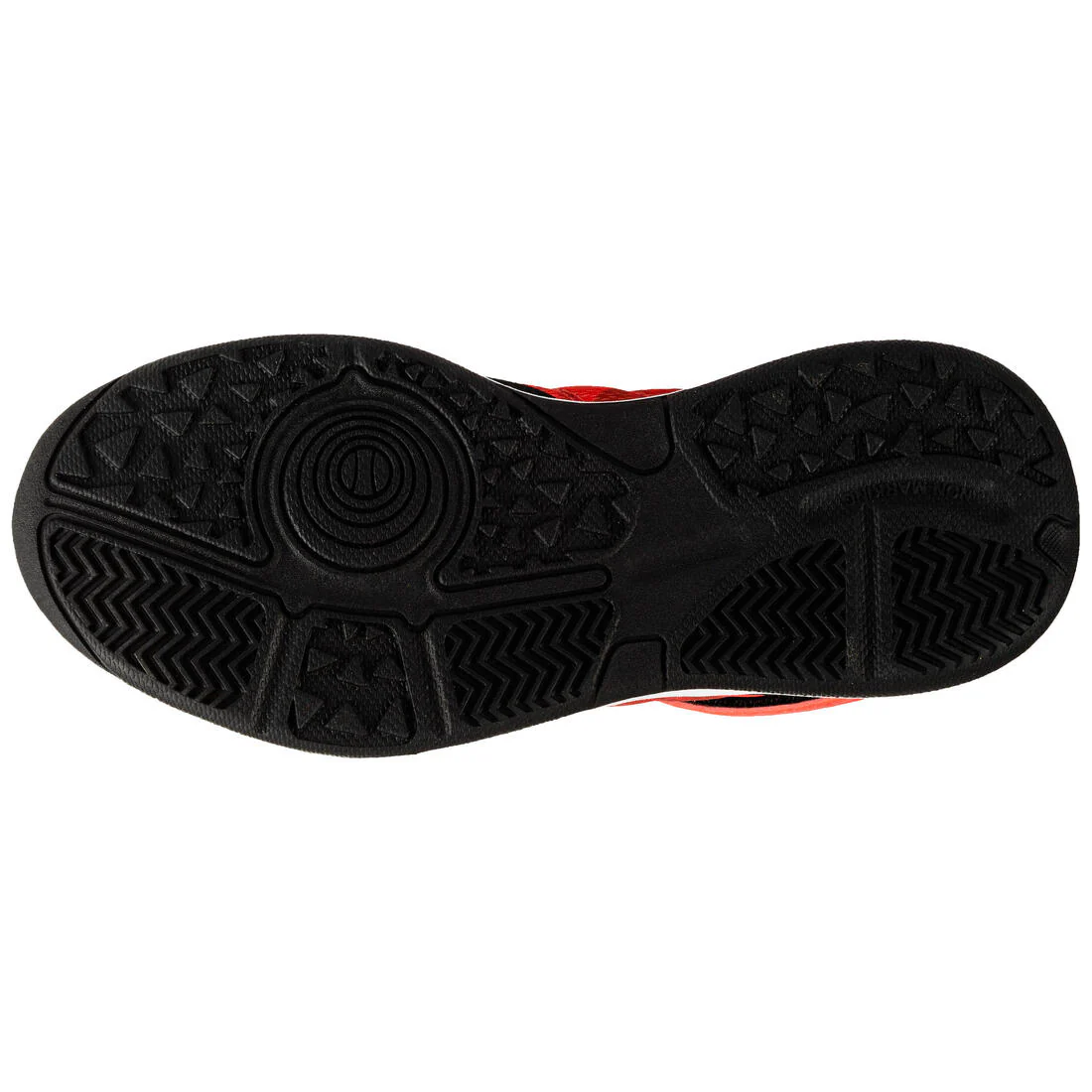 Tenis de básquetbol nivel iniciación negros y rojos para niño SE100 - Image 6