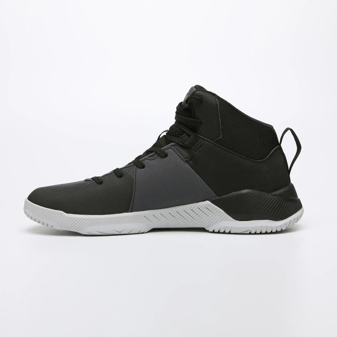 TENIS DE BÁSQUETBOL UNISEX INICIACIÓN- PROTECT 120 GRIS NEGRO ROJO - Image 4