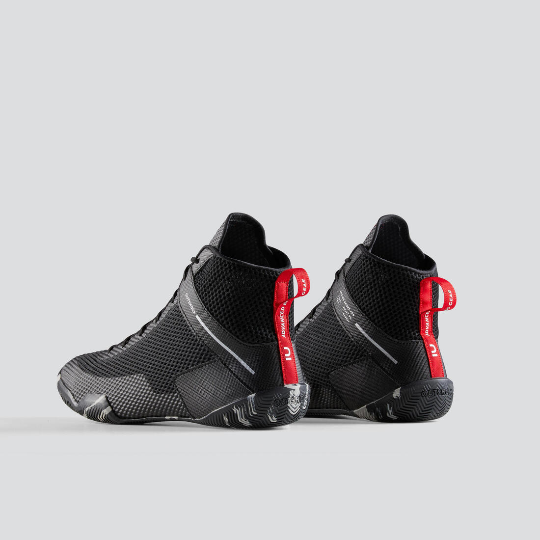 Tenis de box inglés 500 negro, ligeros y flexibles. - Image 3