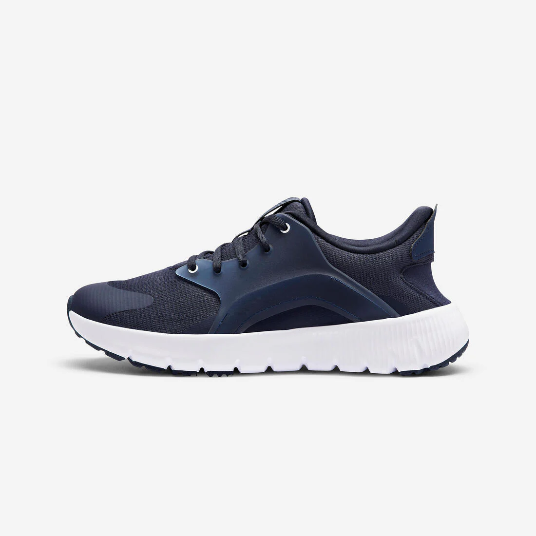 Tenis de caminar para pie estándar azules para hombre SW500