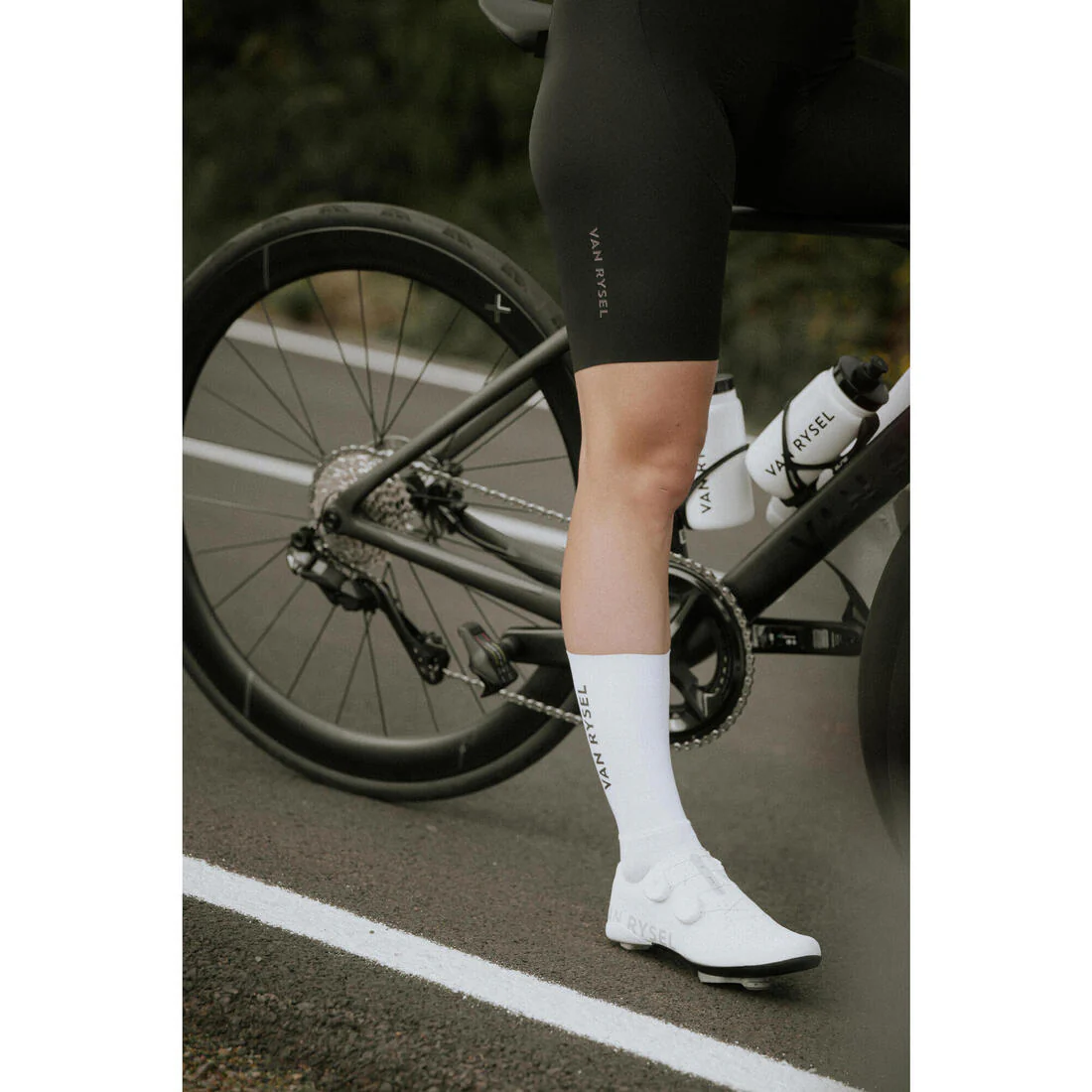 Tenis de ciclismo de carretera blancos Van Rysel RCR R - Image 13