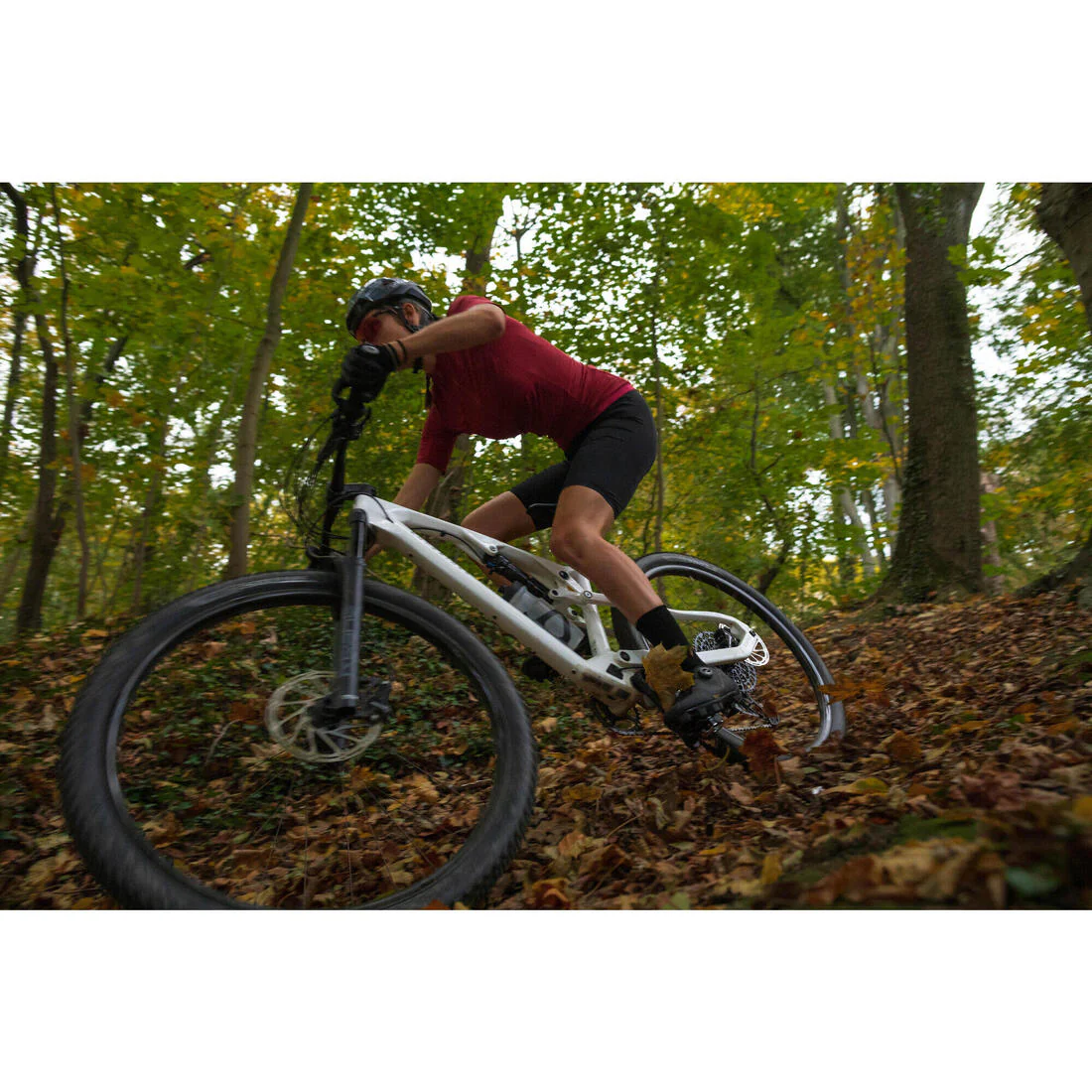 Tenis de ciclismo MTB y gravel con Habu Fit System ocre Race 900 - Image 15