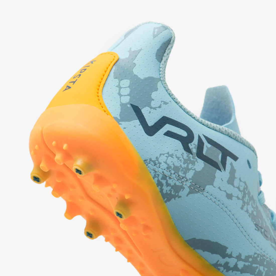 Tenis de futbol con agujetas azul claro para niños Viralto - Image 6