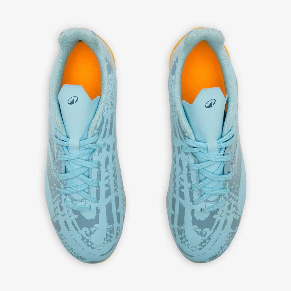 Tenis de futbol con agujetas azul claro para niños Viralto - Image 7