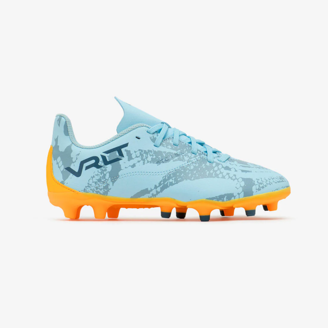 TENIS DE FÚTBOL CON AGUJETAS PARA NIÑO VIRALTO I FG NARANJA Y - Image 2
