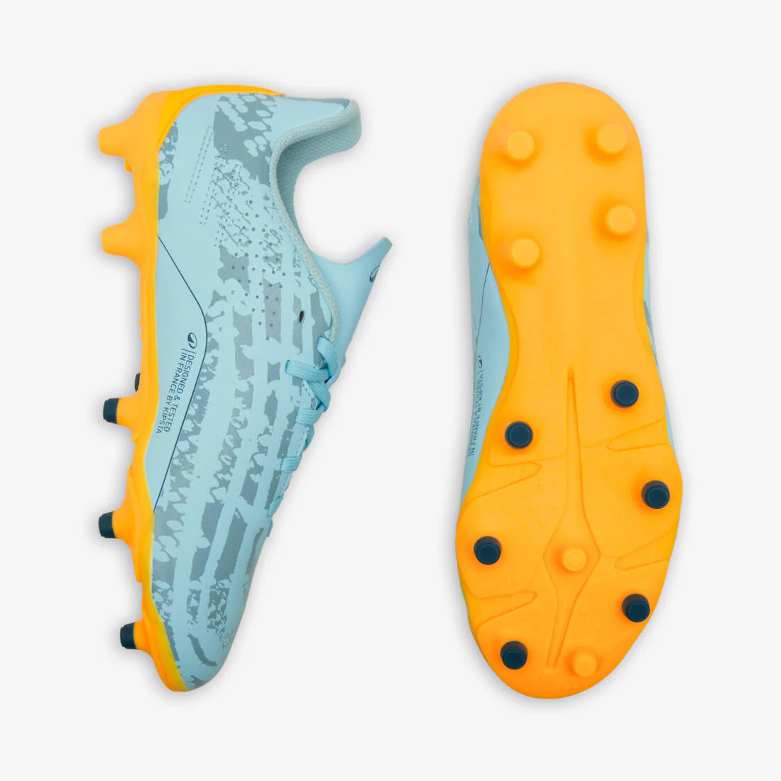TENIS DE FÚTBOL CON AGUJETAS PARA NIÑO VIRALTO I FG NARANJA Y - Image 29