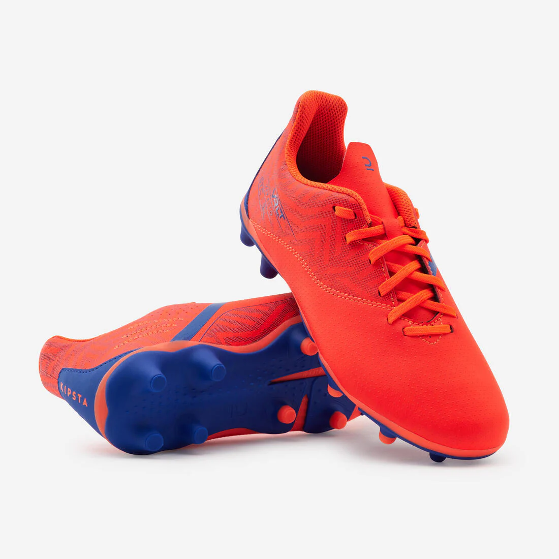 TENIS DE FÚTBOL CON AGUJETAS PARA NIÑO VIRALTO I FG NARANJA Y - Image 8