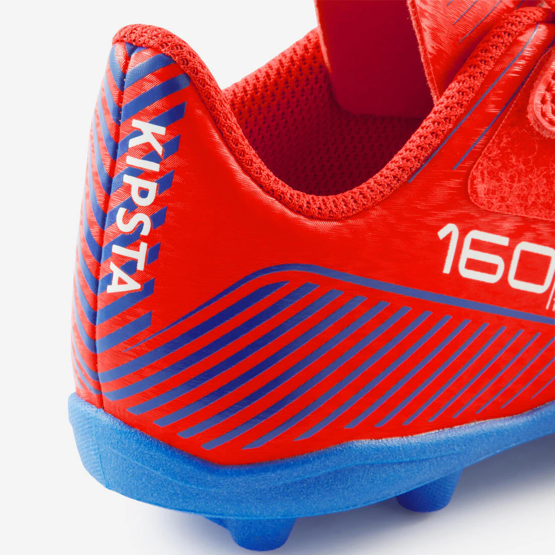 Tenis de fútbol con cierre de contacto Easy AG/FG rojos para niños 160 - Image 12