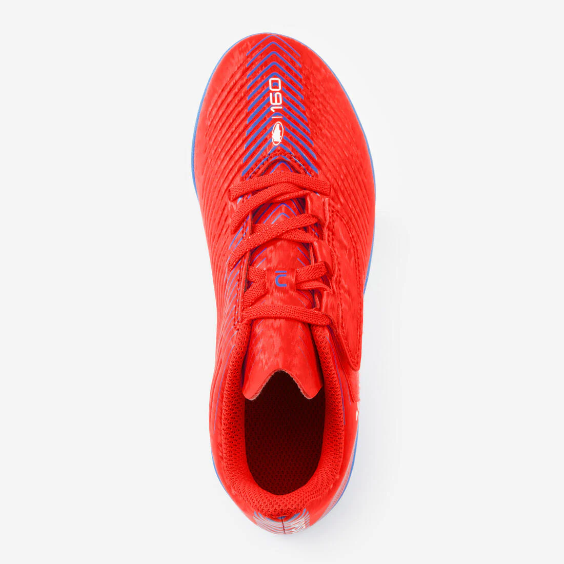 Tenis de fútbol con cierre de contacto Easy AG/FG rojos para niños 160 - Image 17