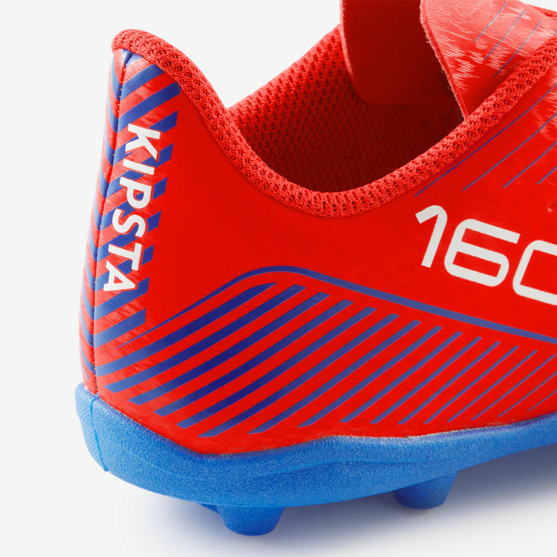 Tenis de fútbol con cintas AG/FG rojos para niños 160 JR - Image 10