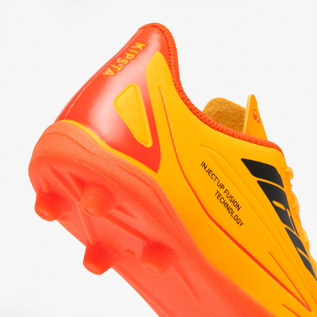 Tenis de fútbol con cintas AG/FG rojos para niños 160 JR - Image 13