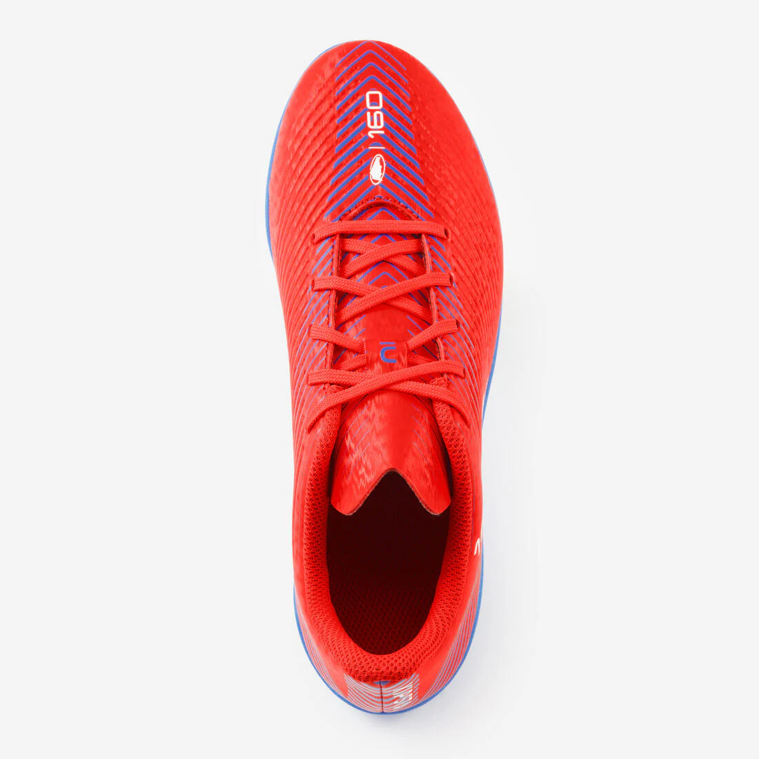 Tenis de fútbol con cintas AG/FG rojos para niños 160 JR - Image 23