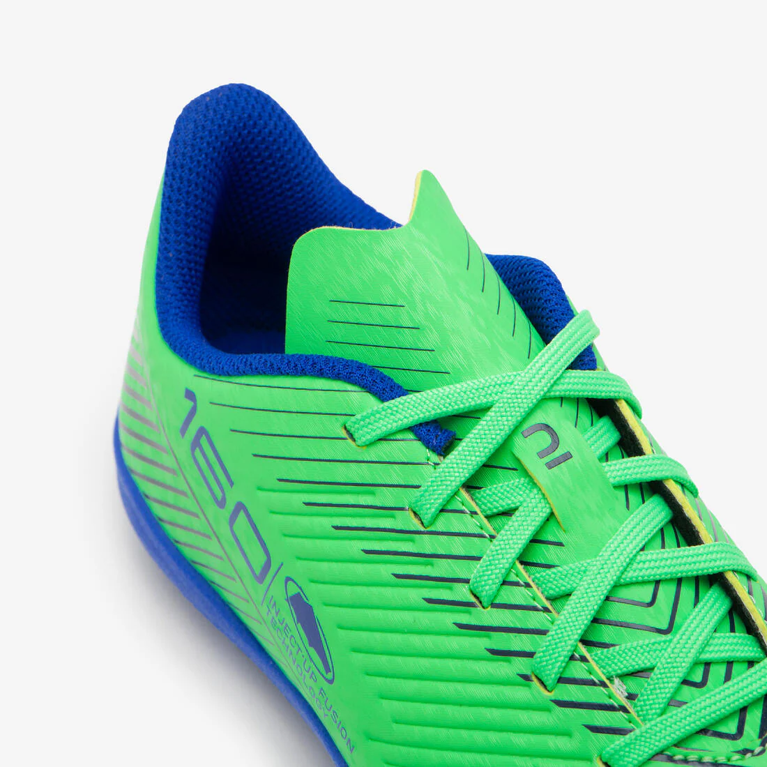 Tenis de fútbol con cintas AG/FG rojos para niños 160 JR - Image 4