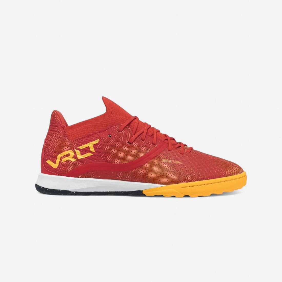 Tenis de futbol con tecnología 3D Air Mesh rojos Viralto III Turf TF