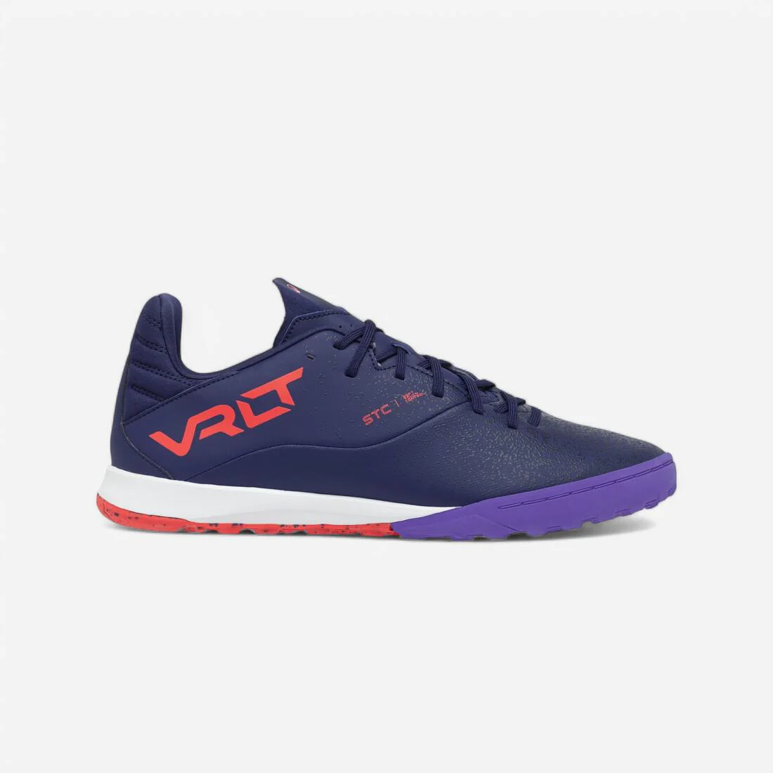 Tenis de futbol púrpura con Viralto I Turf TF