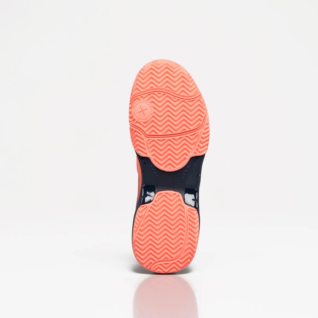 Tenis de pádel coral y azul para mujer Kuikma PS 590 - Image 4