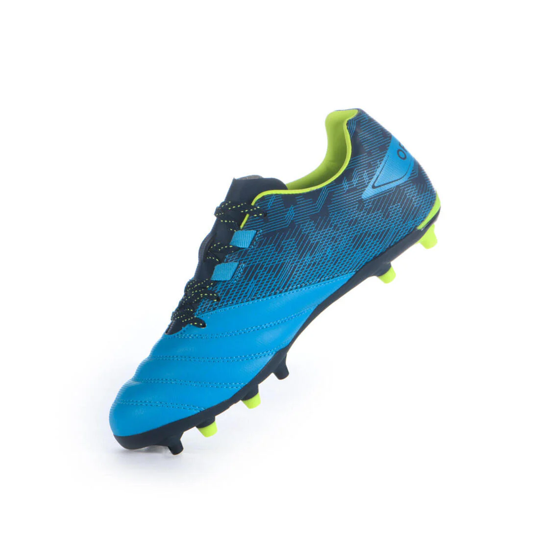 Tenis De Rugby Offload R500 Tacos Fijos Terrenos Secos Niños Azul - Image 11