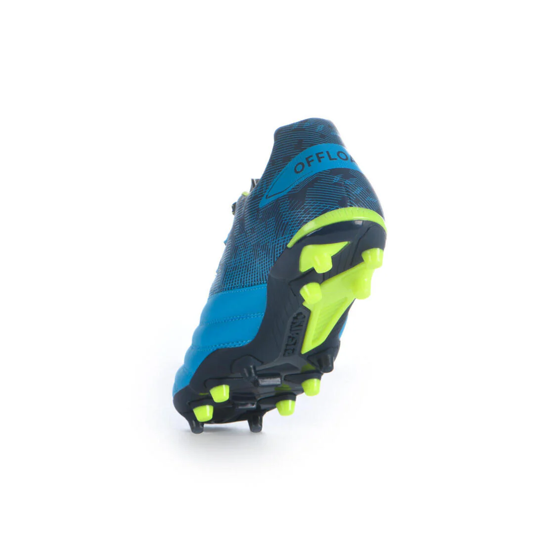 Tenis De Rugby Offload R500 Tacos Fijos Terrenos Secos Niños Azul - Image 17