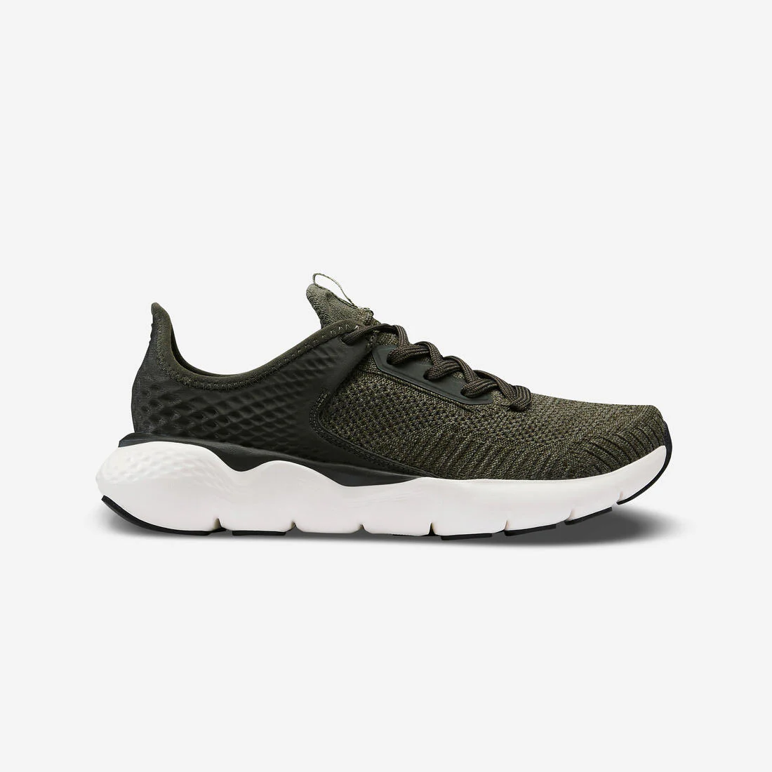 Tenis de running caqui para mujer JogFlow 500K.1
