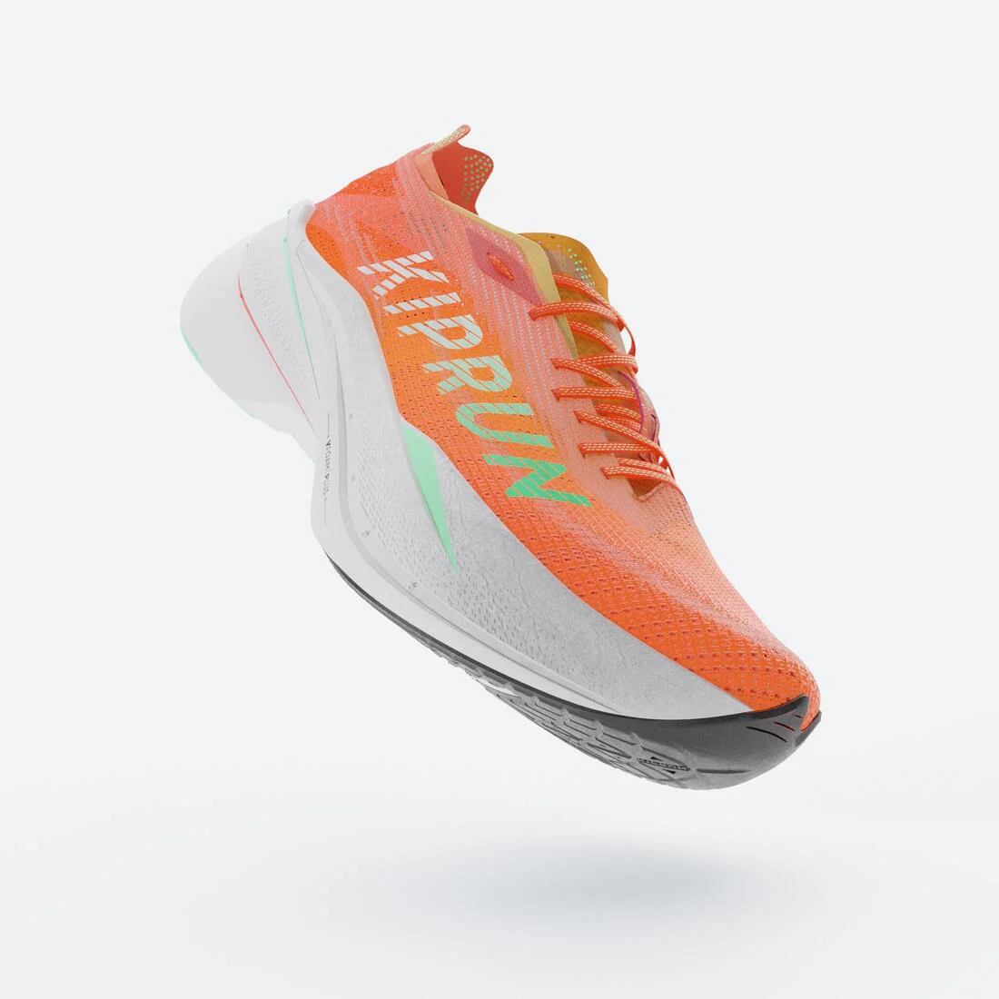 Tenis de running con placa de carbono naranjas para hombre Kiprun KD900X LD+ - Image 2