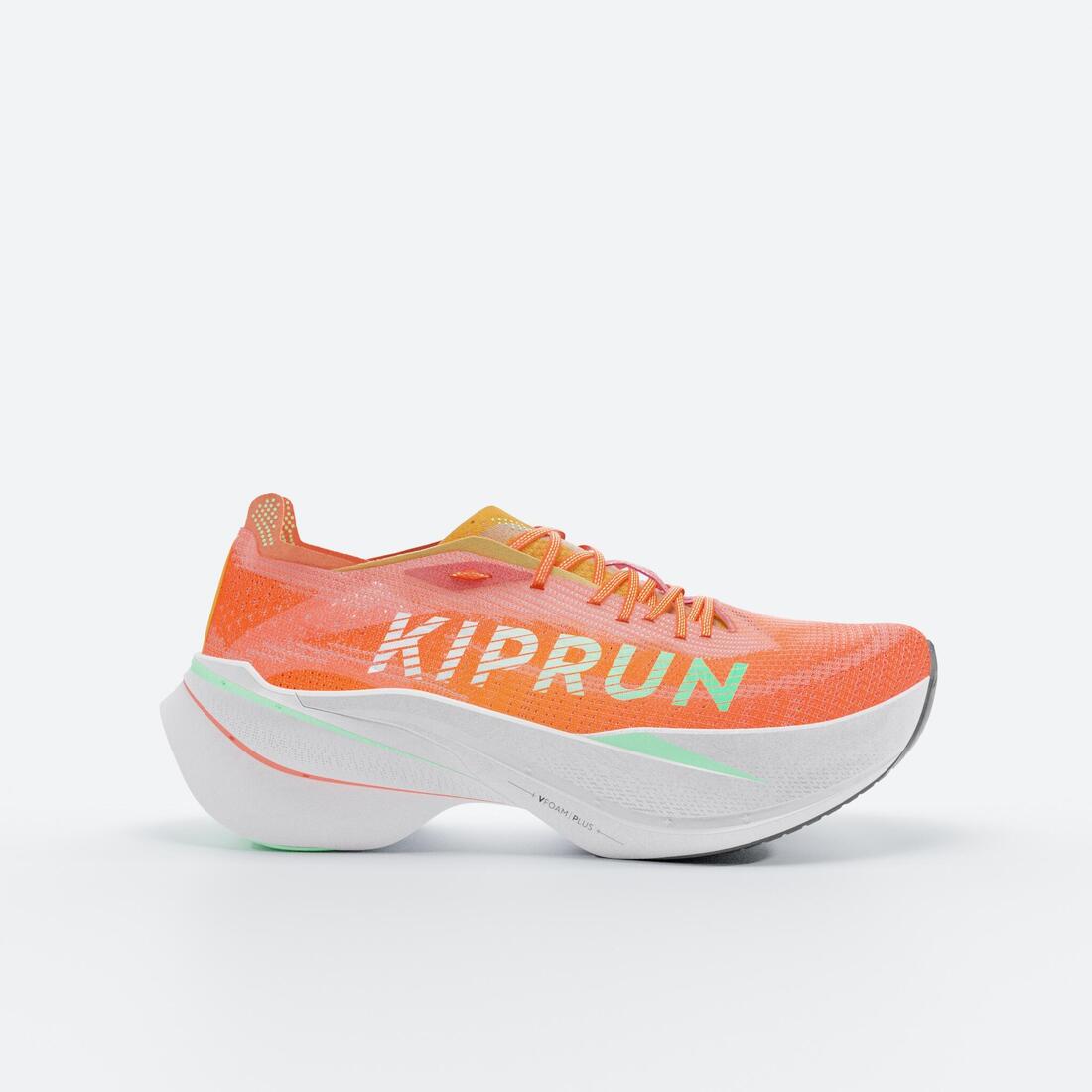 Tenis de running con placa de carbono naranjas para hombre Kiprun KD900X LD+ - Image 5