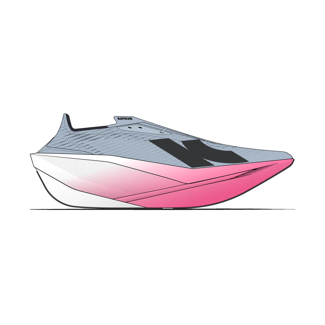 Tenis de running en carretera azul con rosa para hombre Kiprun Kipstorm Tempo - Image 10