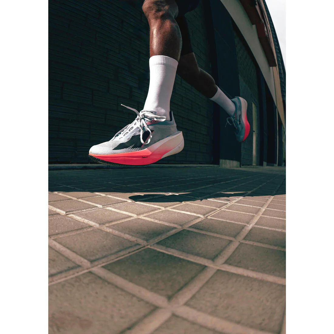 Tenis de running en carretera azul con rosa para hombre Kiprun Kipstorm Tempo - Image 14