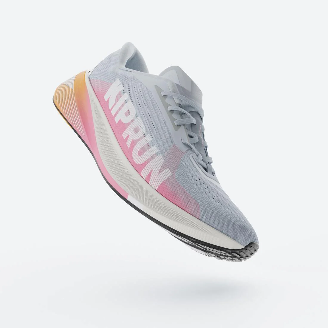 Tenis de running en carretera azul con rosa para mujer Kiprun Kipcore Premium - Image 2
