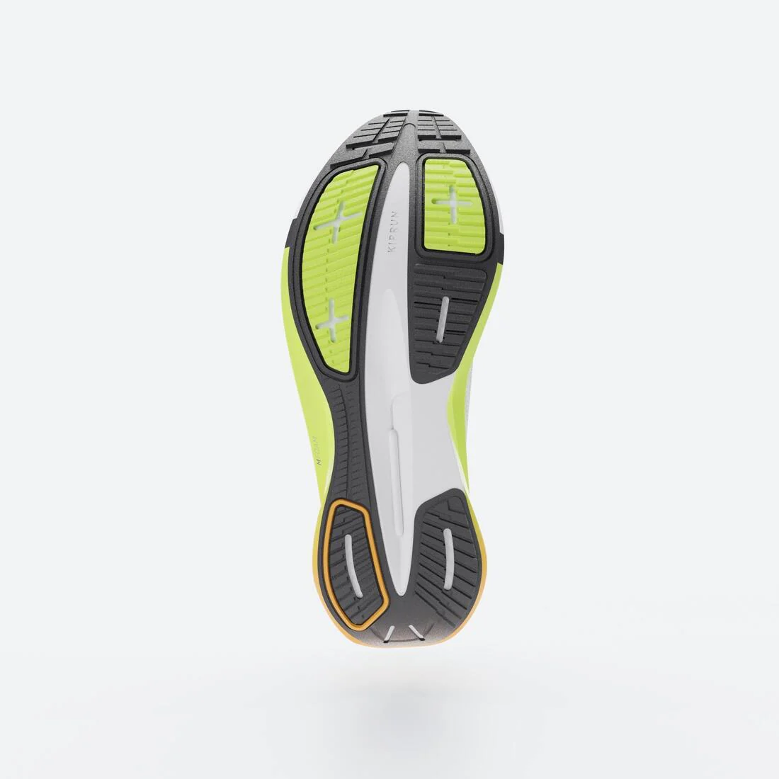 Tenis de running en carretera gris con verde para hombre Kiprun Kipcore Premium - Image 6
