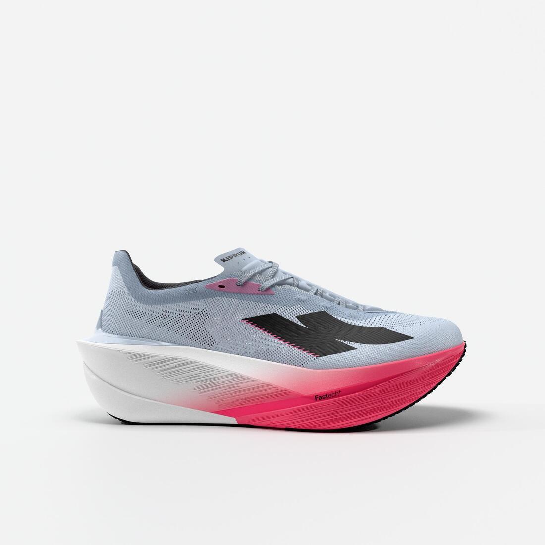 Tenis de running en carretera rosas para mujer Kiprun Kipstorm Tempo