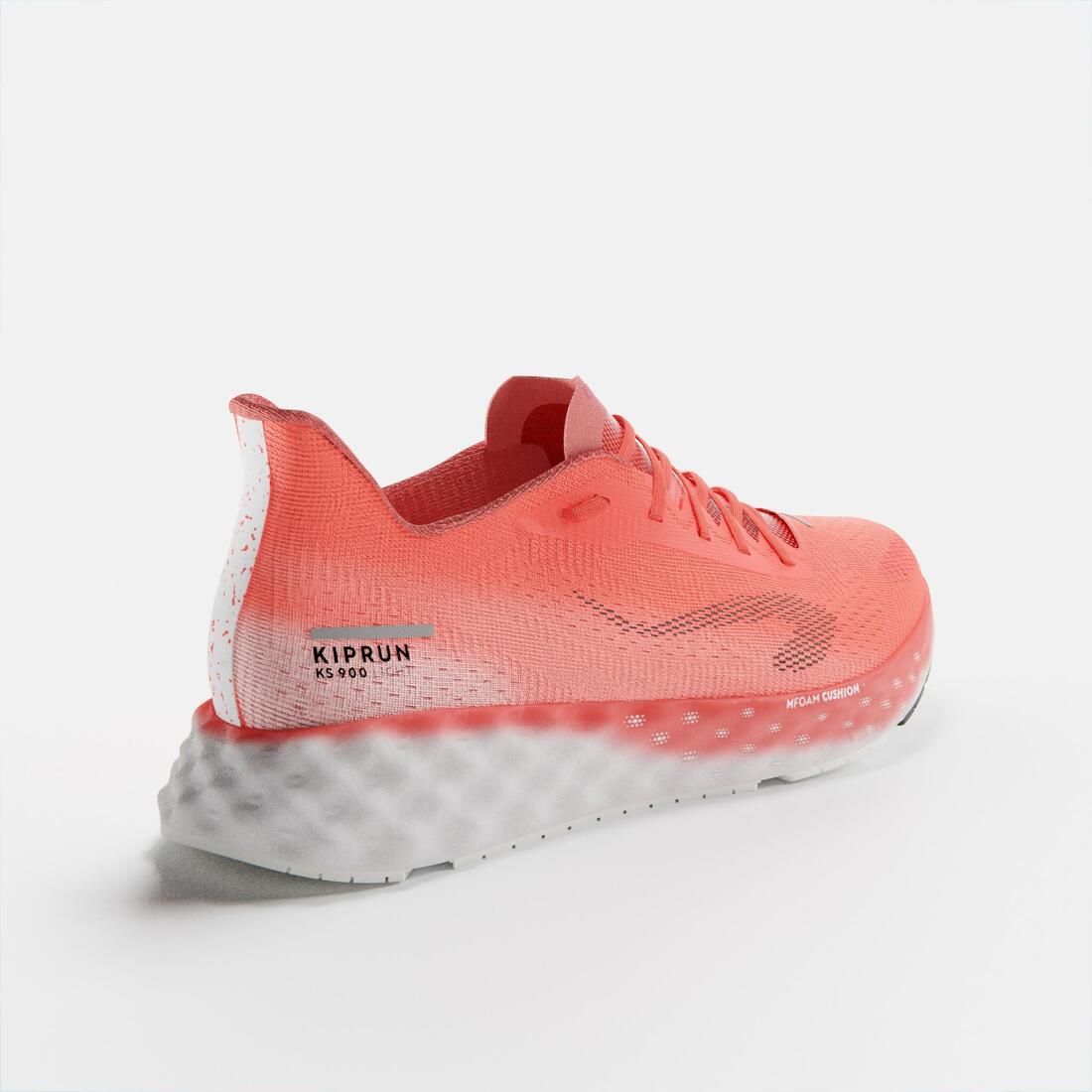 Tenis de running rojo coral para mujer Kiprun KD900 Light - Image 10
