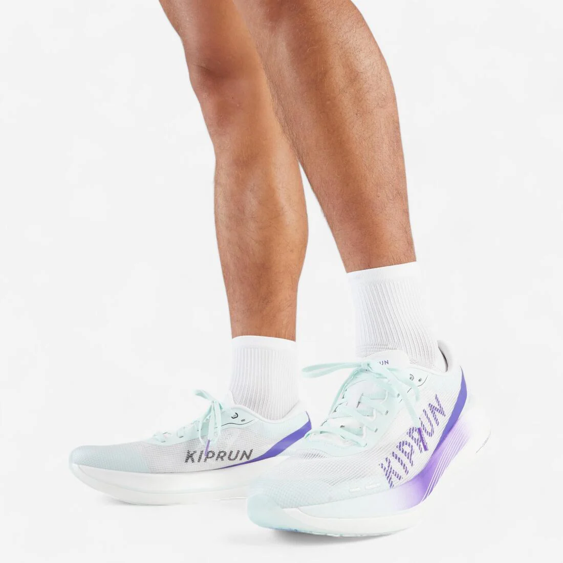 Tenis de running verde claro con violeta para hombre Kiprun KD900X.2 - Image 19