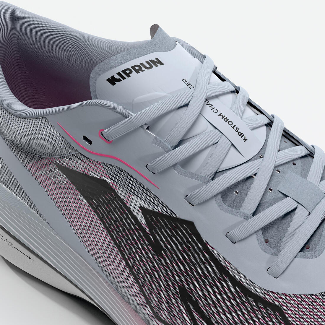 Tenis de running verde claro con violeta para mujer Kiprun KD900X.2 - Image 11