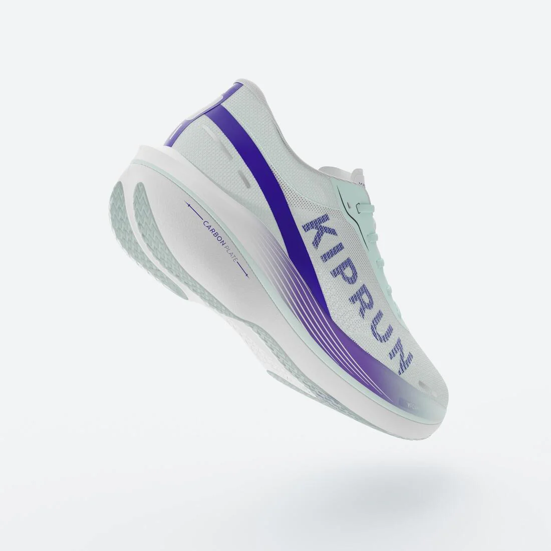 Tenis de running verde claro con violeta para mujer Kiprun KD900X.2 - Image 5