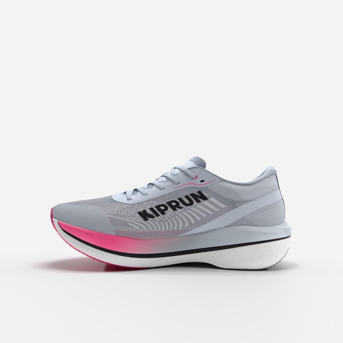 Tenis de running verde claro con violeta para mujer Kiprun KD900X.2 - Image 9
