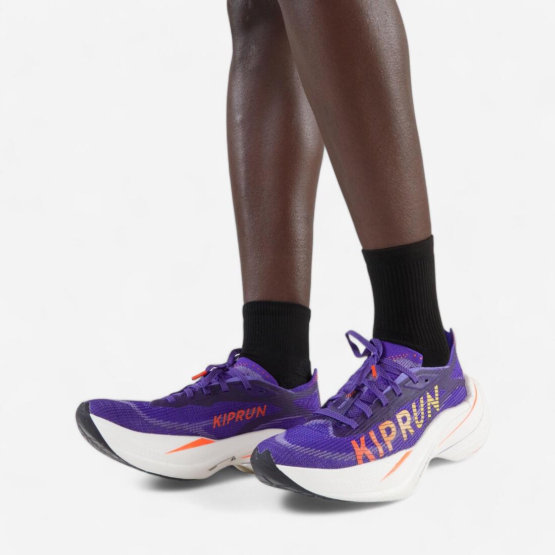 Tenis de running violetas para mujer Kiprun KD900X LD+ - Image 9