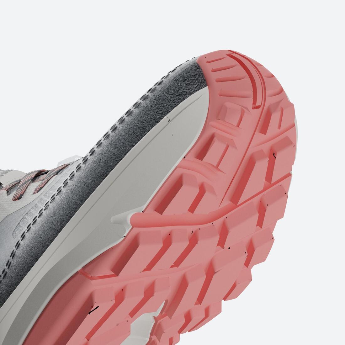 Tenis de running y trail negro con rosa para mujer JF190 - Image 15