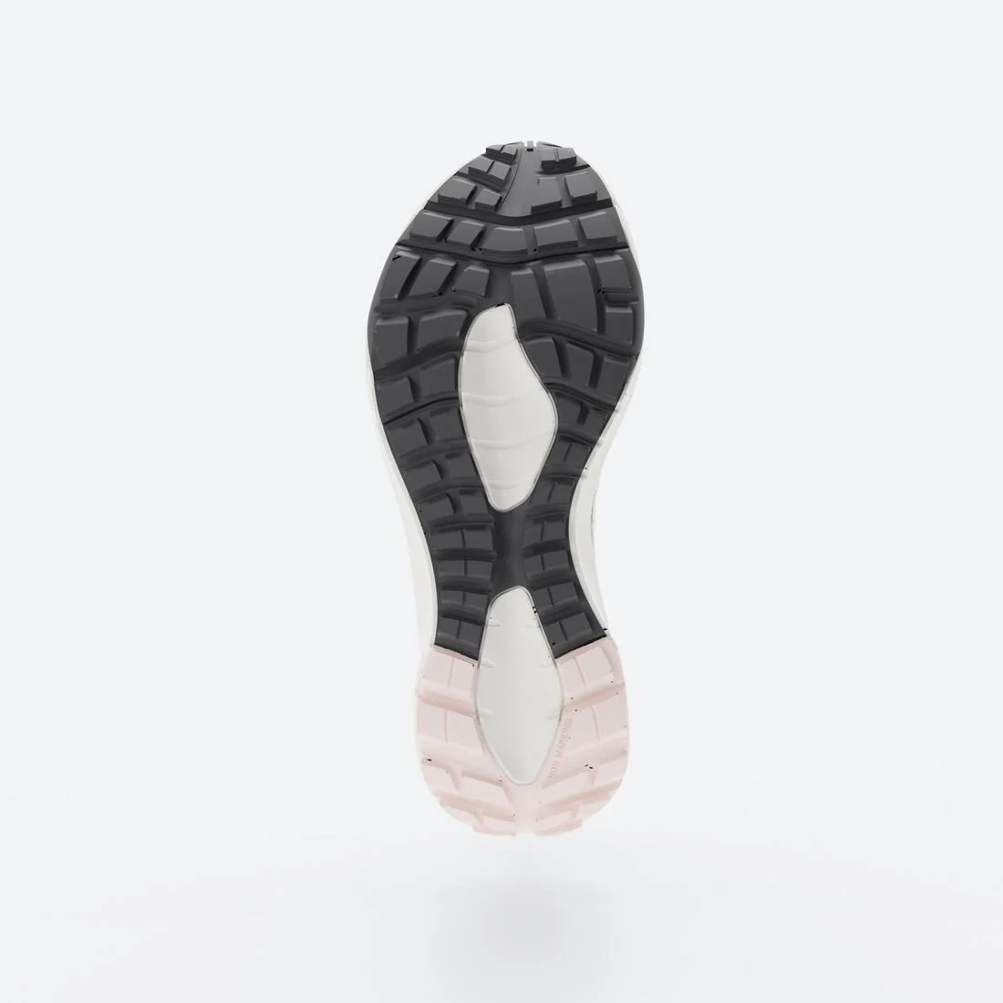 Tenis de running y trail negro con rosa para mujer JF190 - Image 9