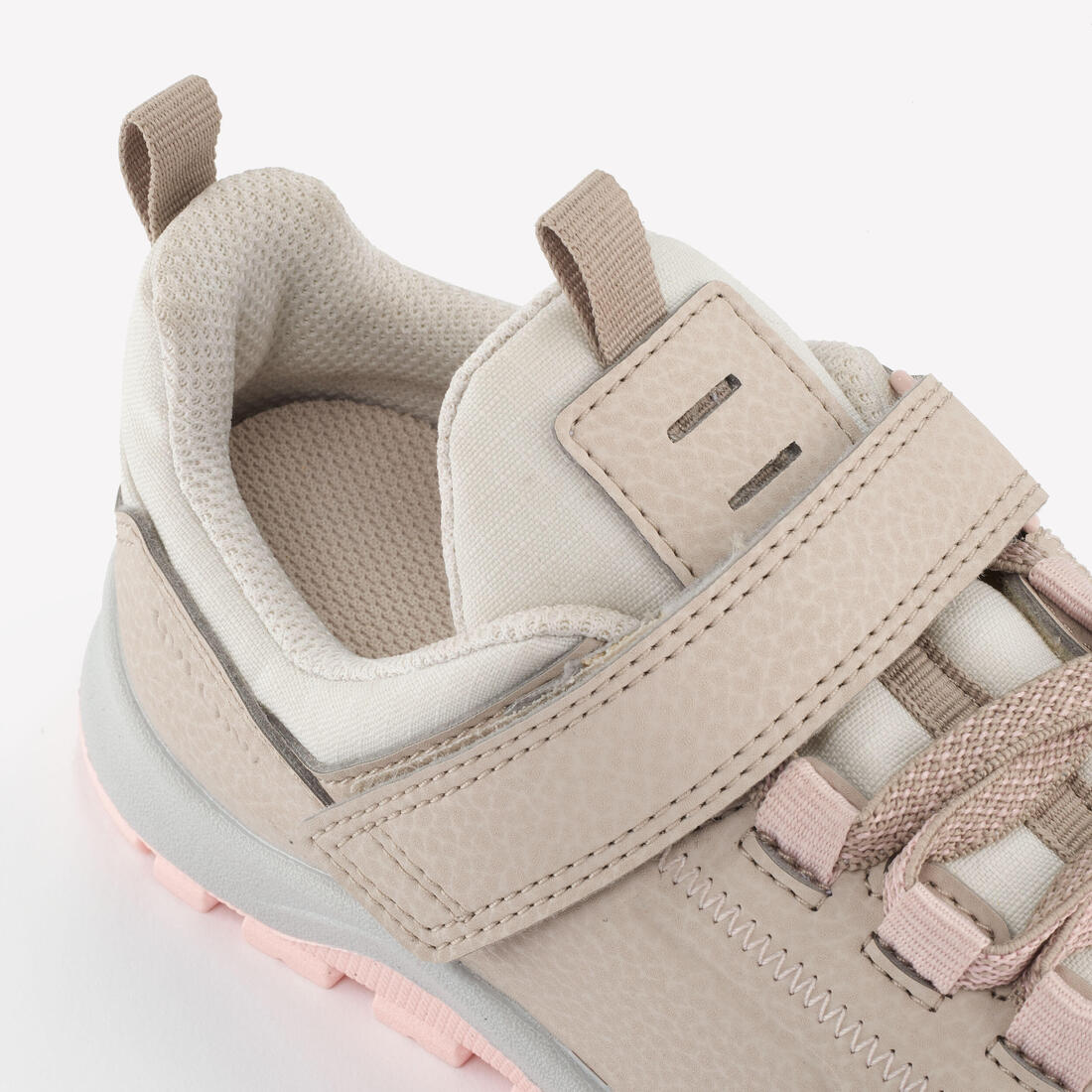 Tenis de senderismo con tira autoadherente para niños NH500 - Image 3